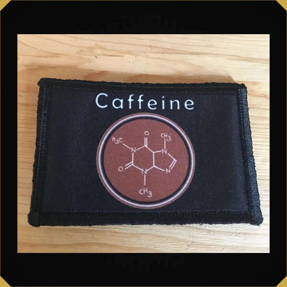 Caffeine Molecule Morale Patch 1