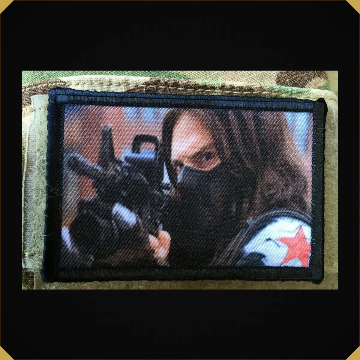 Captain America Winter Soldier Morale Patch 1