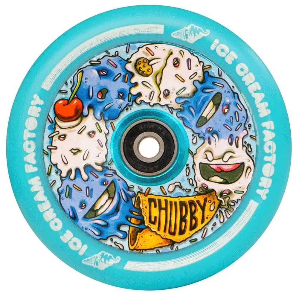 Chubby Ice Cream Stunt Scooter Wheel 110Mm, Blue 1