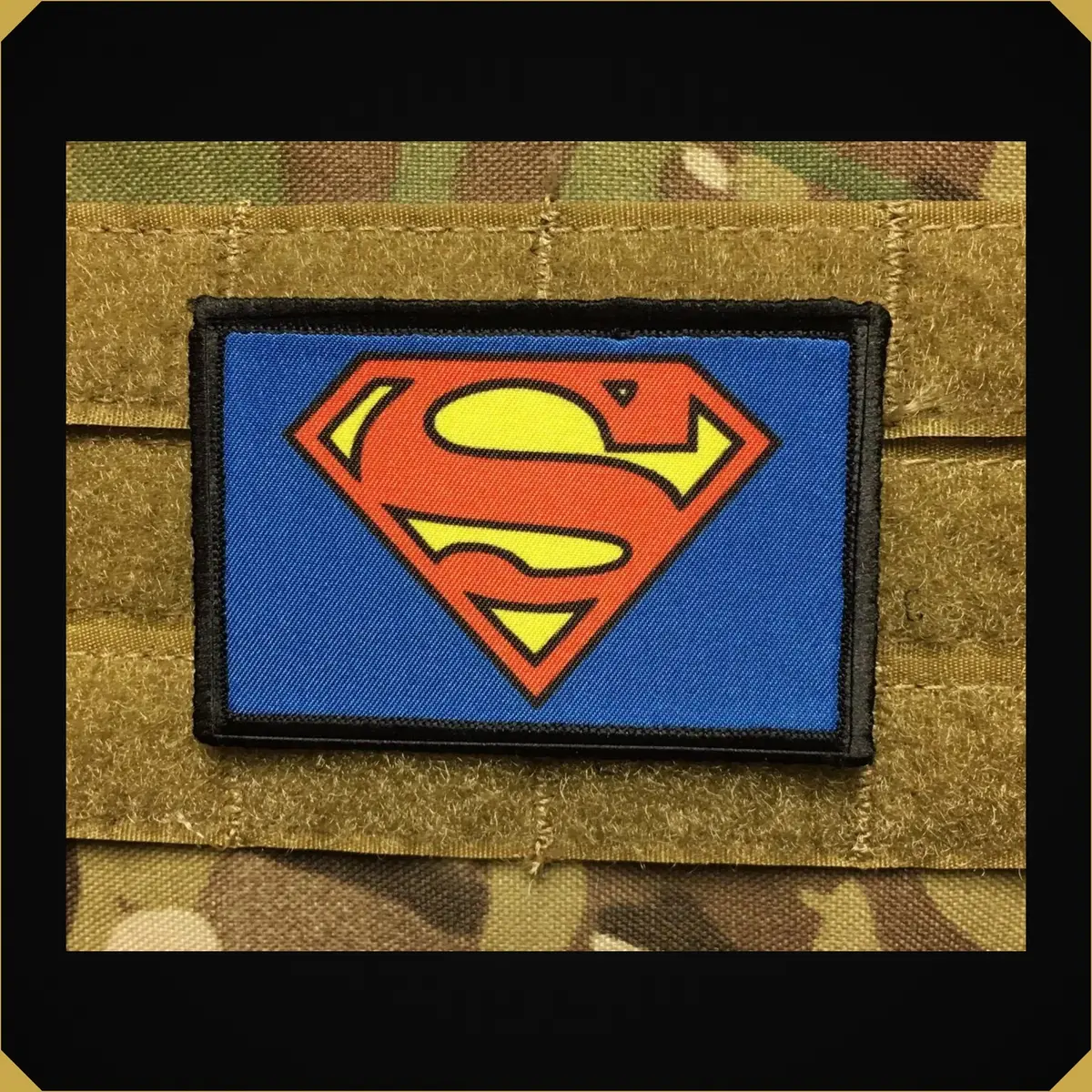 Classic Superman Crest Morale Patch 1