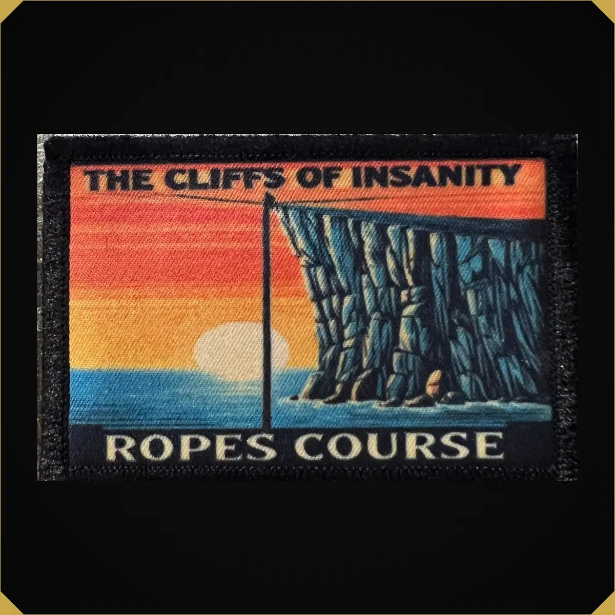 Cliffs Of Insanity Ropes Course Morale Patch 1