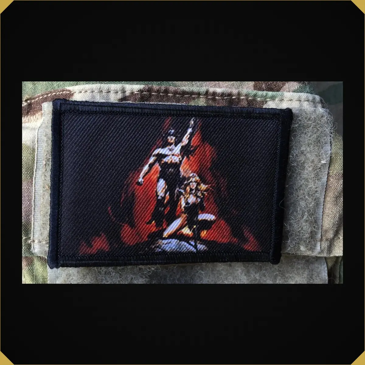 Conan The Barbarian Movie Poster Morale Patch 1