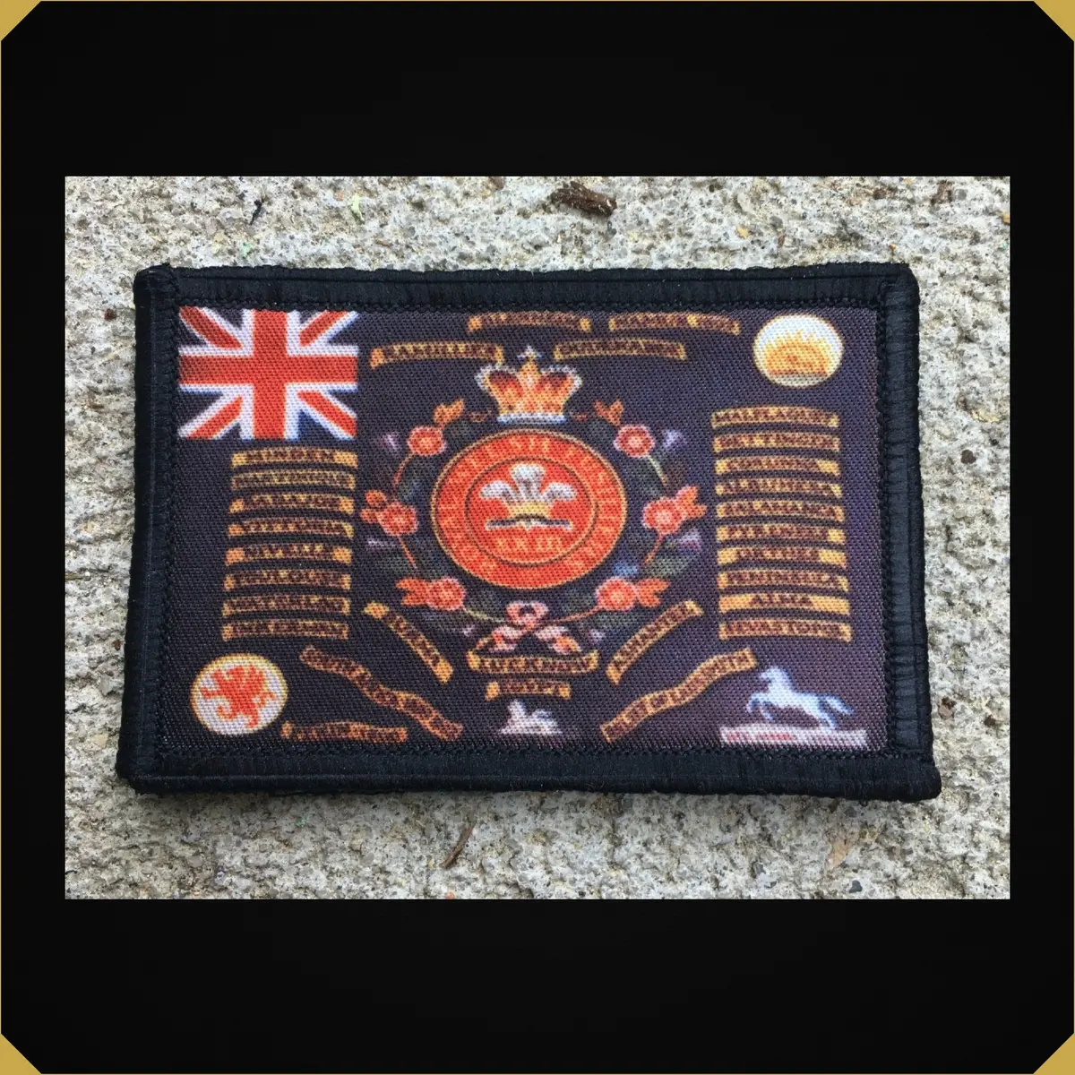 Battle Flag Of The Royal Welsh Fusiliers Morale Patch 1
