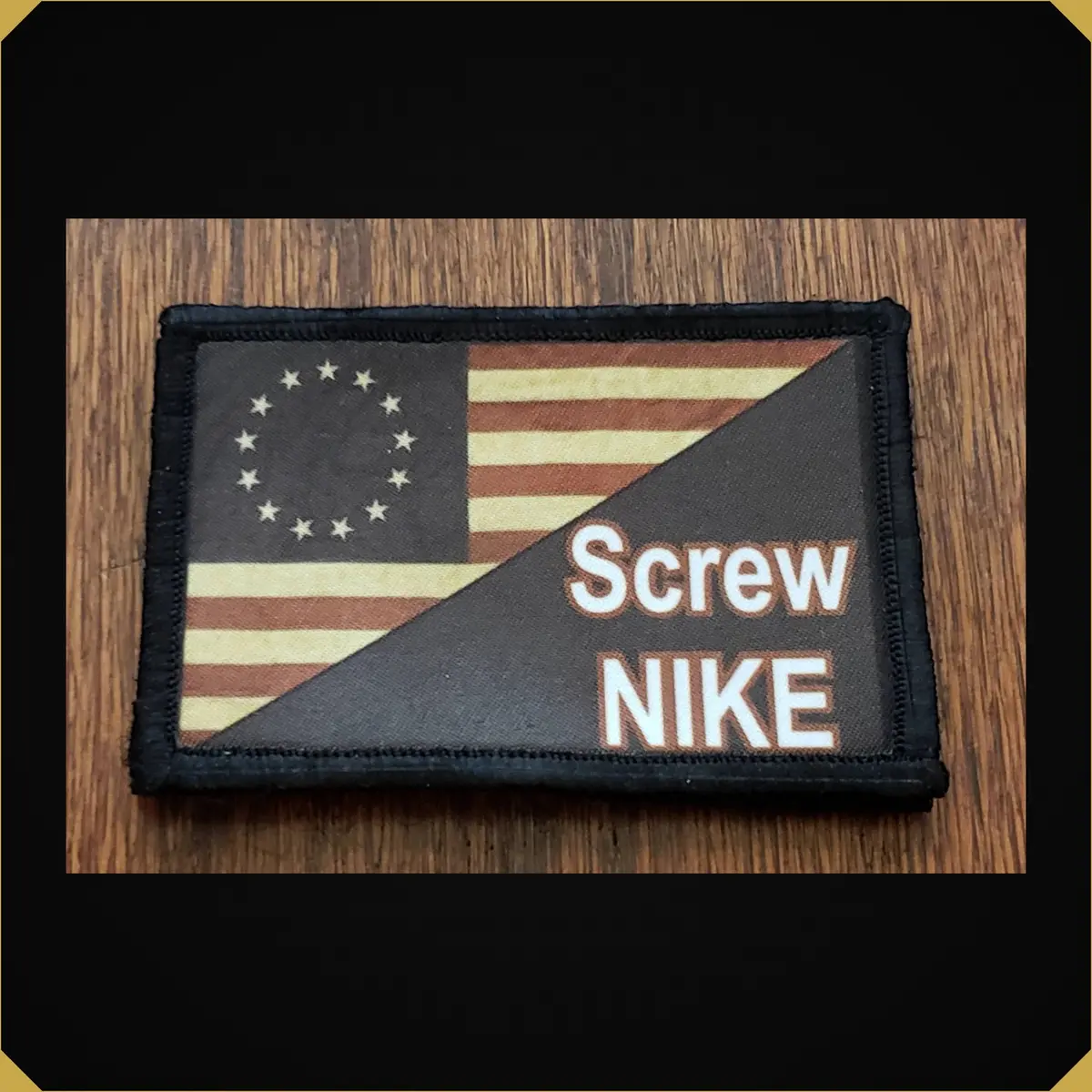 Betsy Ross Flag Screw Nike Morale Patch 1