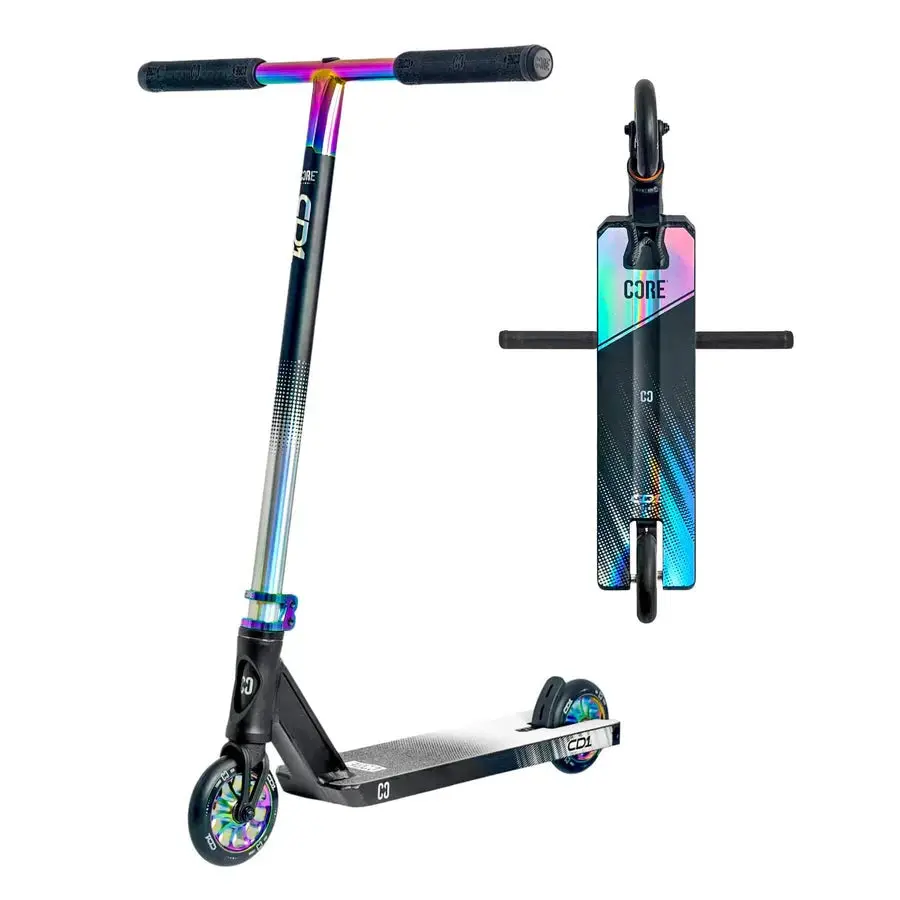 Core Cd1 Complete Stunt Scooter, Neochrome/Black 1