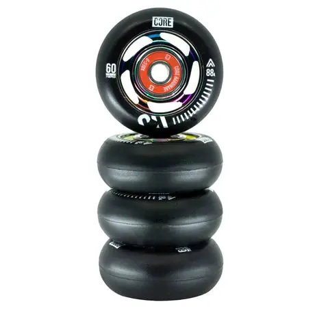 Core Aero Inline Skate Wheels 60Mm - Neochrome 1