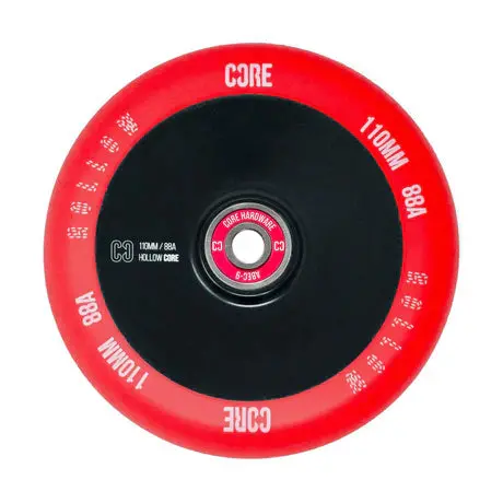 Core Hollow Stunt Scooter Wheel V2 110Mm - Red/Black 1
