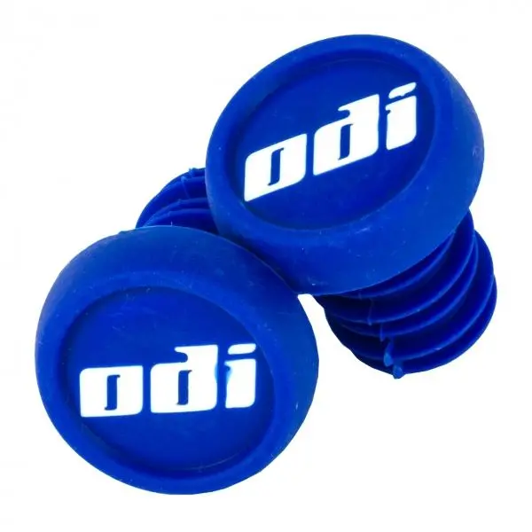 Odi Push In Scooter/Bmx Bar End Plugs Pair, Blue 1
