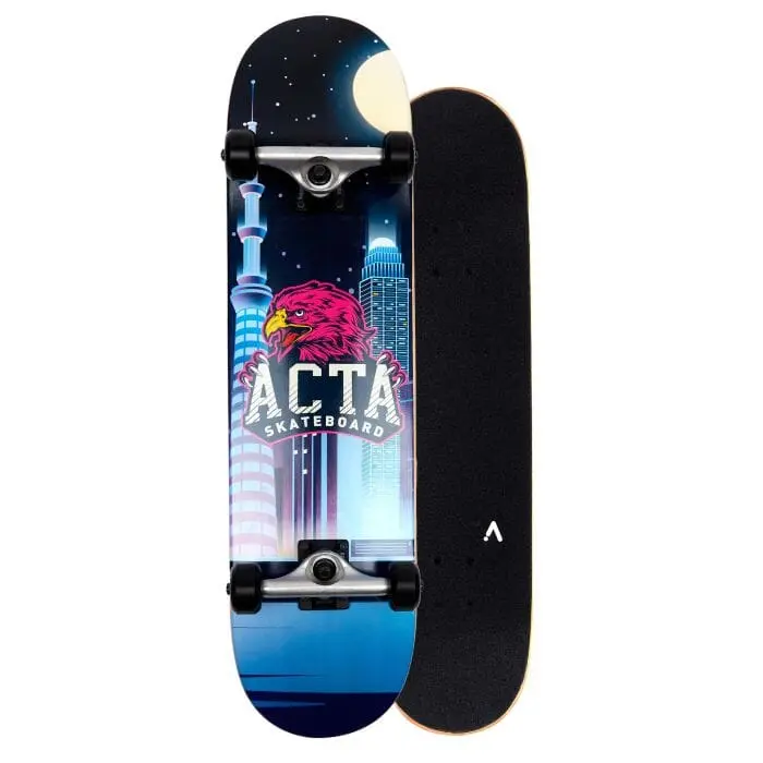 Acta College Complete Skateboard, 8" 1