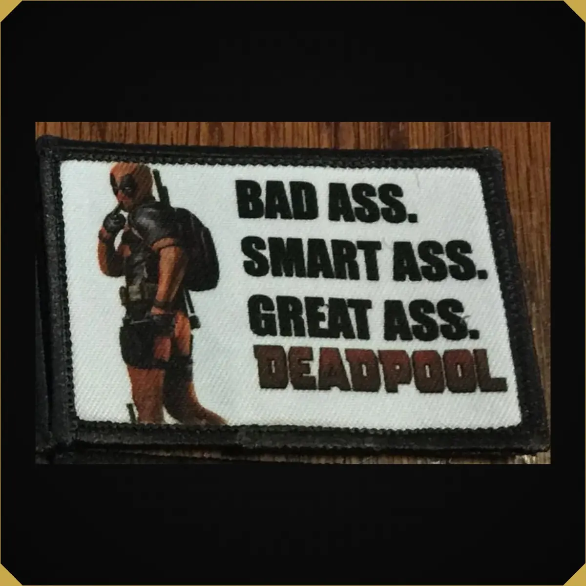 Deadpool Bad Ass Morale Patch 1