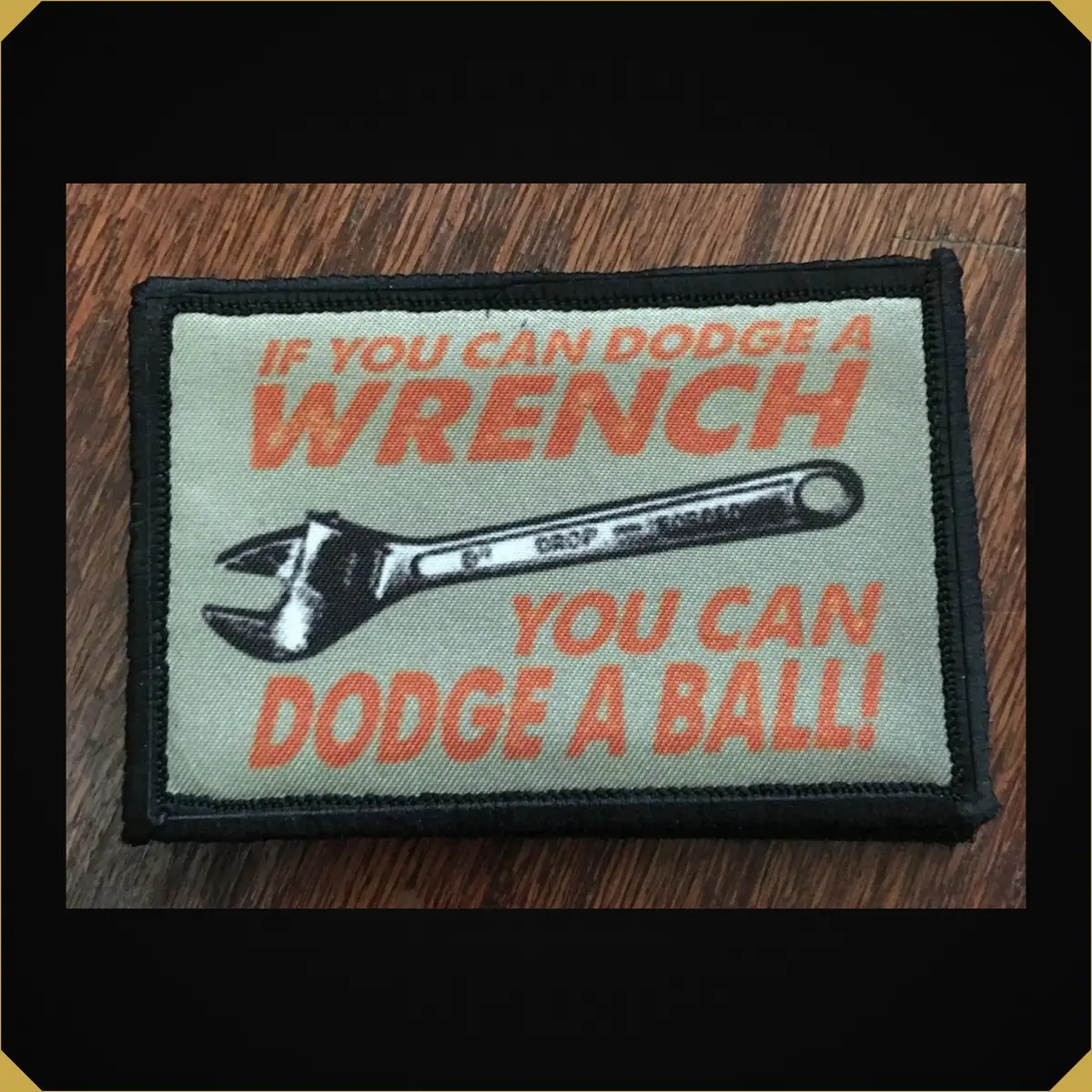 Dodgeball Movie "Wrench" Morale Patch 1