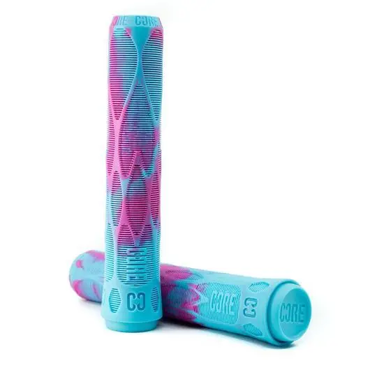 Core Pro Handlebar Grips, Soft 170Mm – Refresher (Blue/Pink) 1