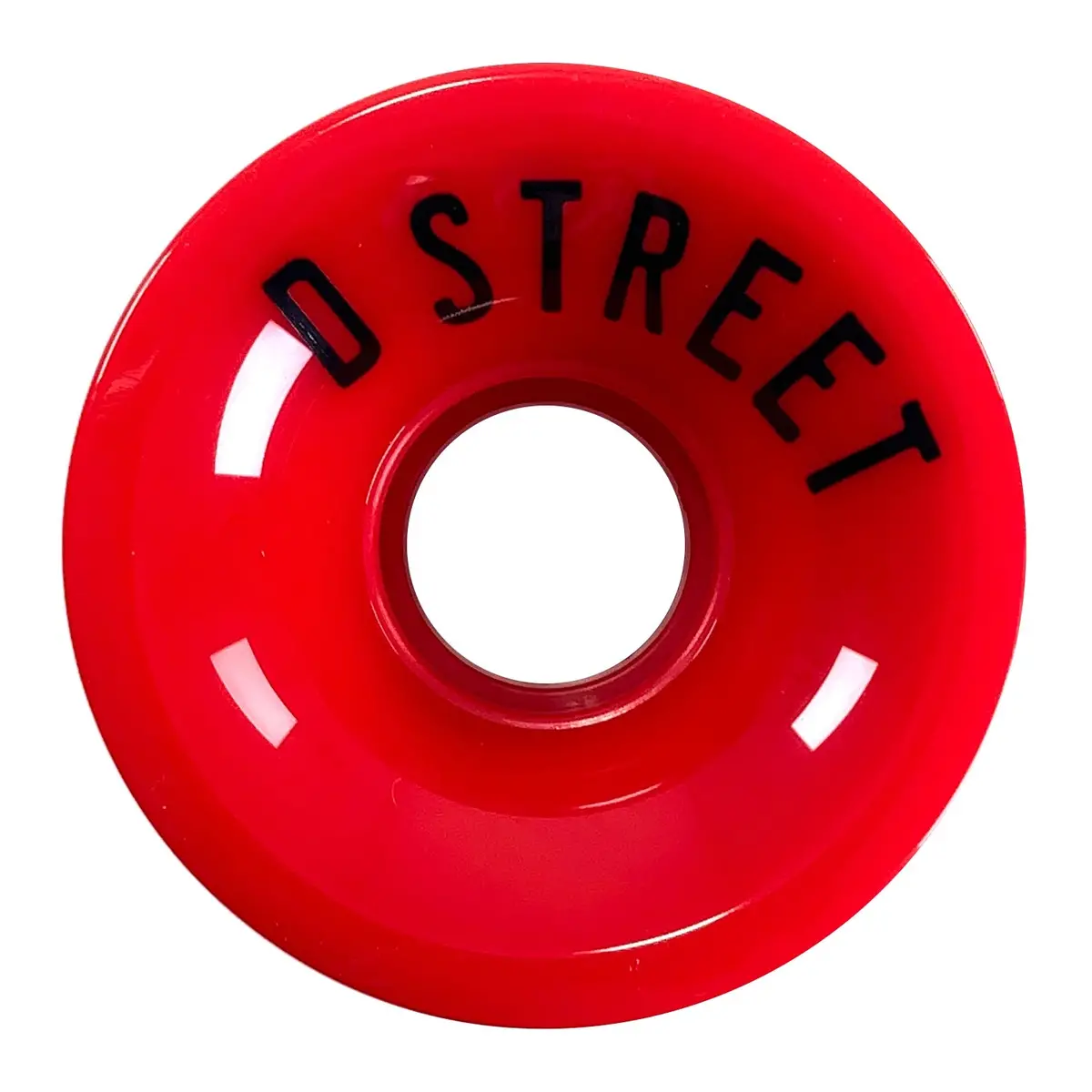D Street 59 Cent Skateboard Wheels 59Mm 78A, Red 1