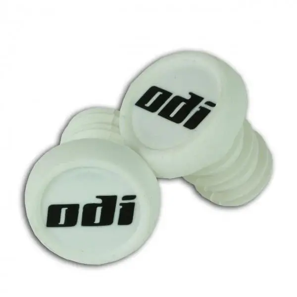 Odi Push In Scooter/Bmx Bar End Plugs Pair, White 1