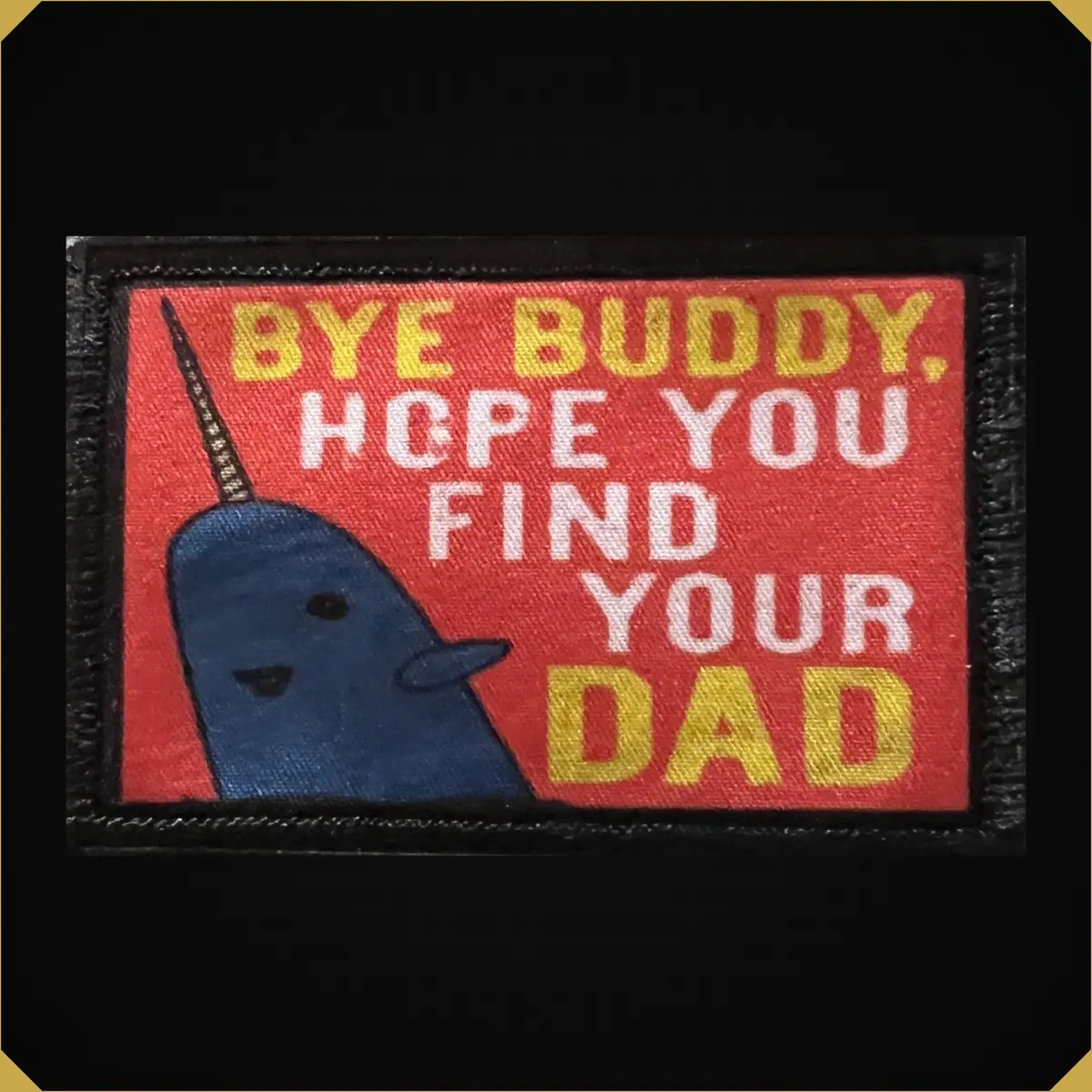 Elf Movie Mr. Narwhal Morale Patch 1