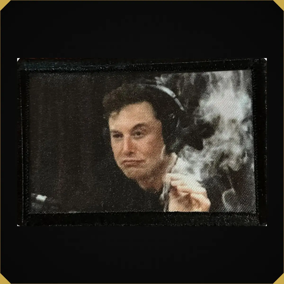 Elon Musk Smoking Morale Patch 1