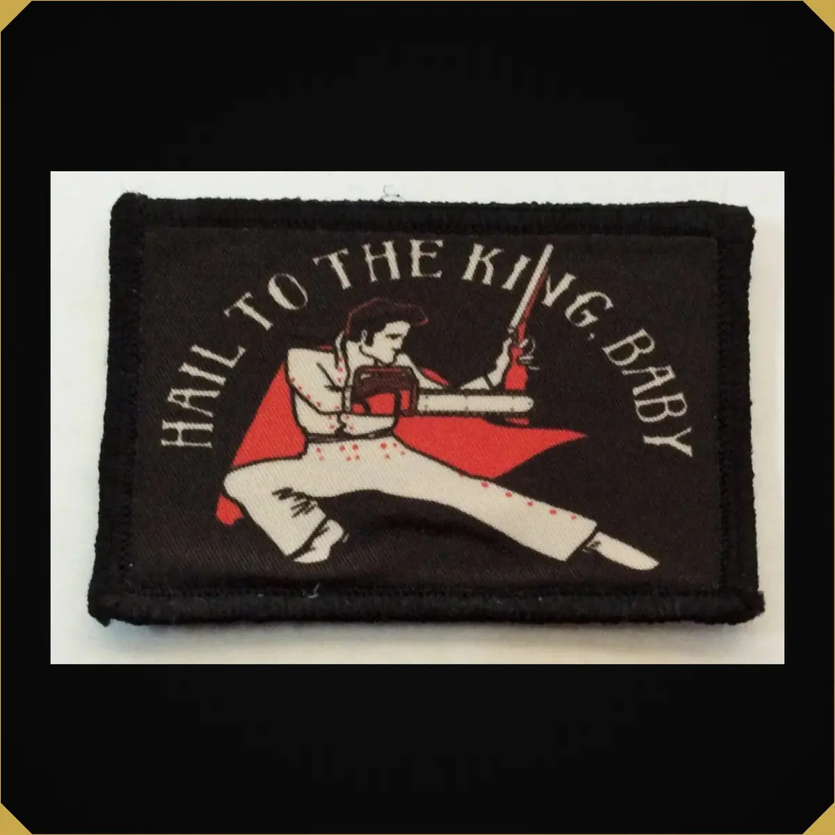 Elvis Evil Dead Hail To The King, Baby Morale Patch 1