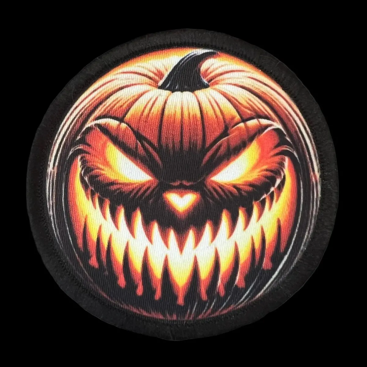 Evil Pumpkin Halloween Morale Patch 1