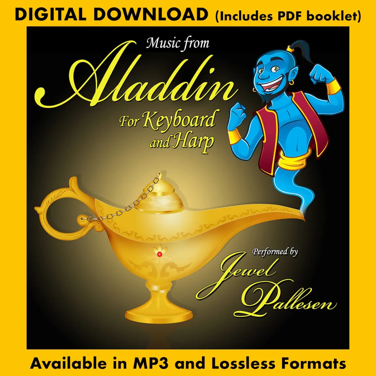 Music From Aladdin For Keyboard And Harp 1