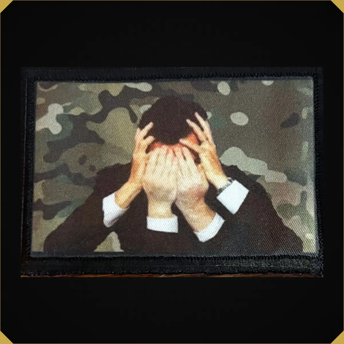 Face Palm 4X Custom Morale Patch 1