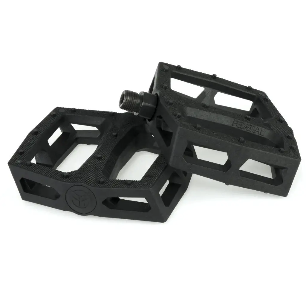 Federal Command Plastic Bmx Pedals, Black 9/16" 1