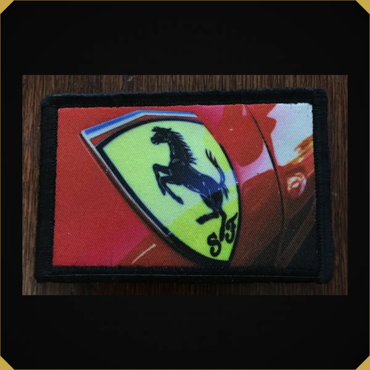 Ferrari Logo Morale Patch 1