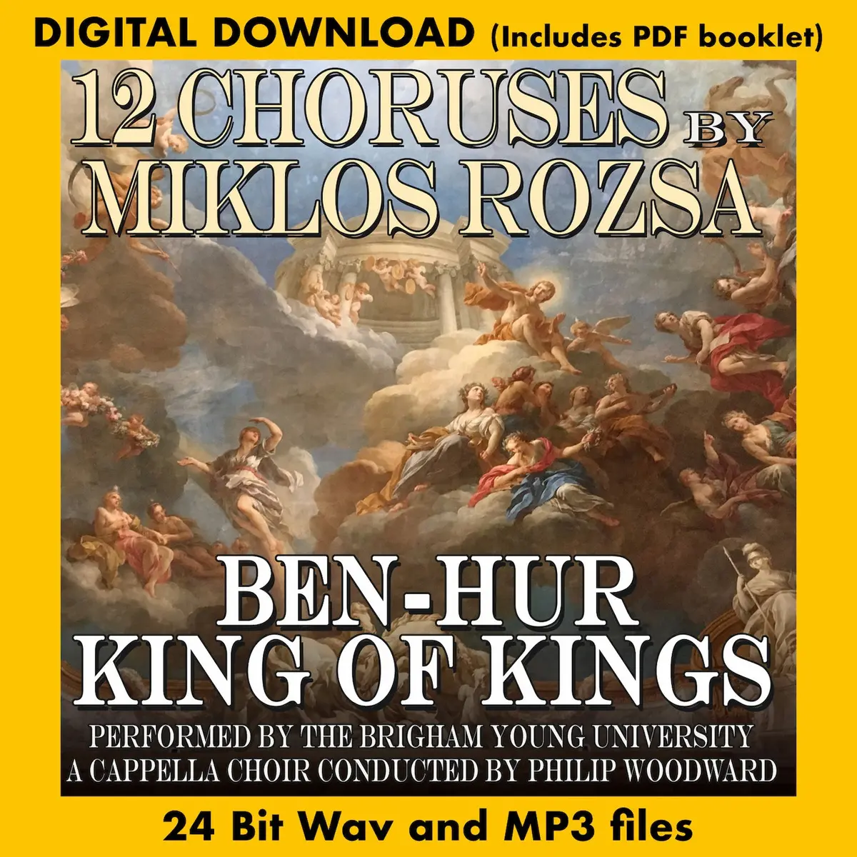 12 Choruses By Miklos Rozsa: Ben Hur • King Of Kings 1