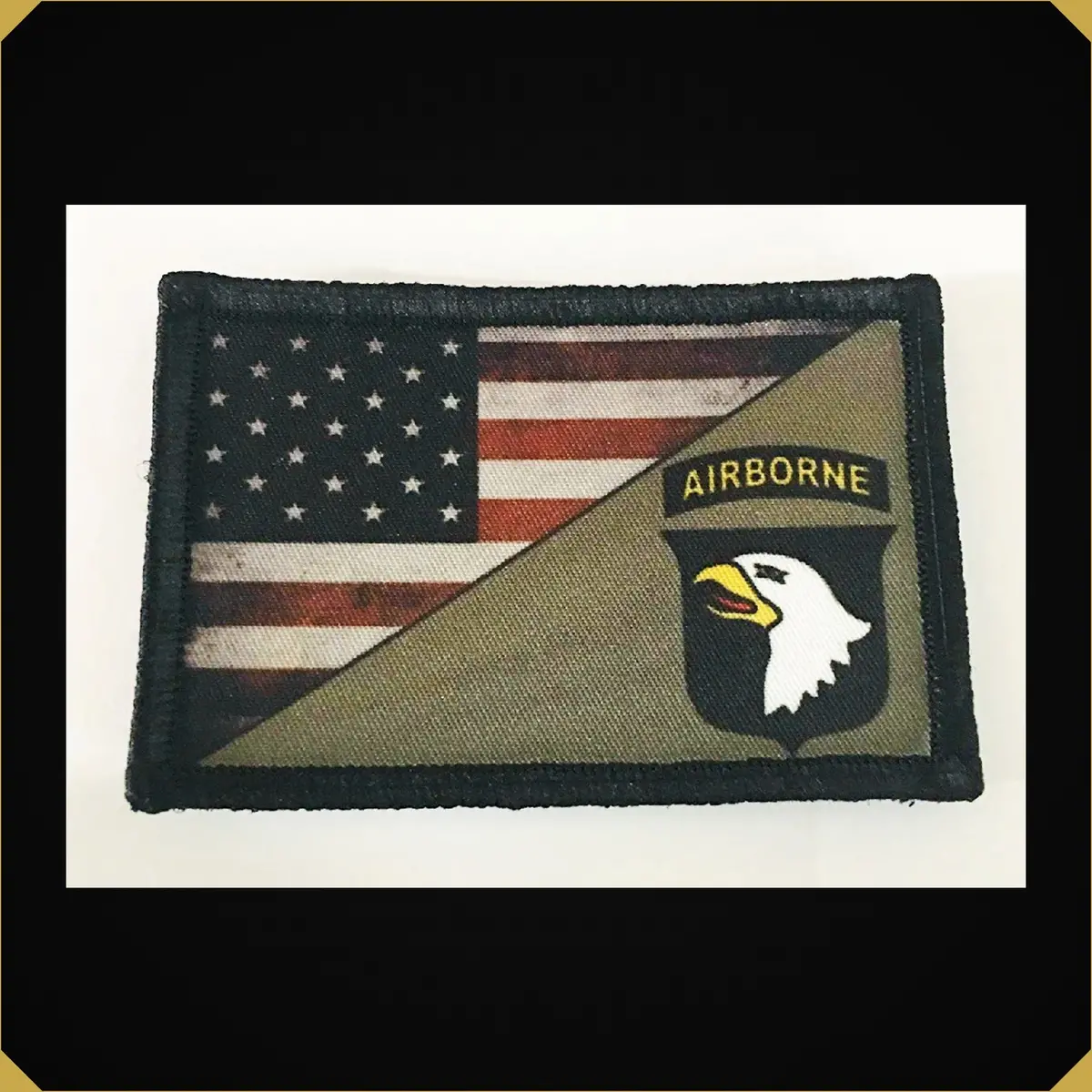 Full Color 101St Airborne Screaming Eagles Morale Patch 1