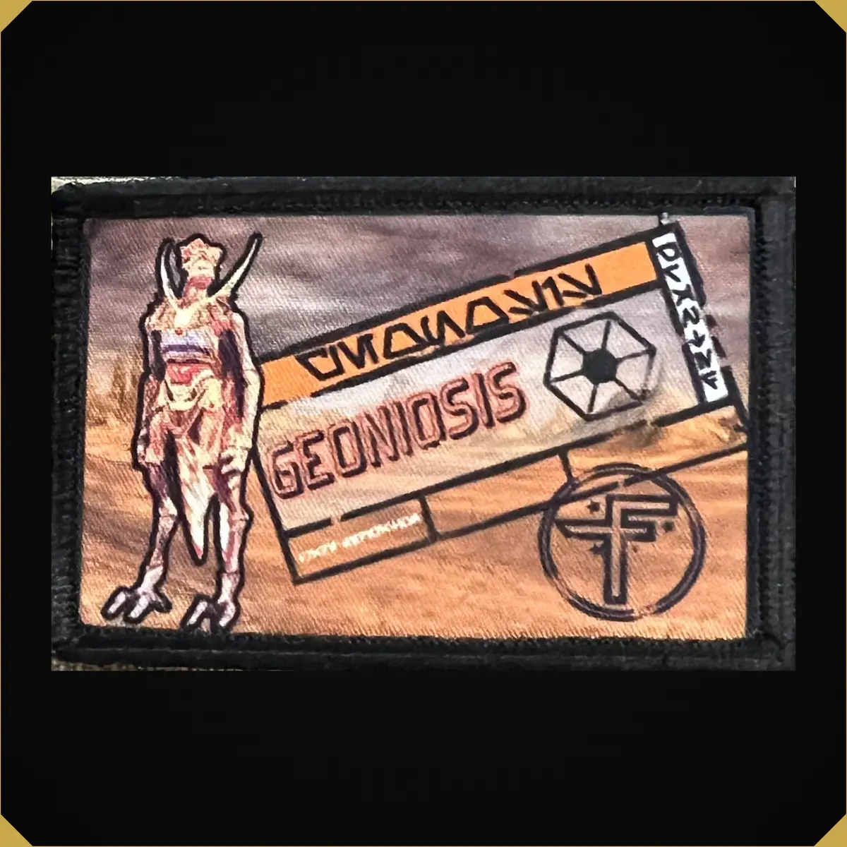 Geonosis Star Wars Passport Stamp Morale Patch 1