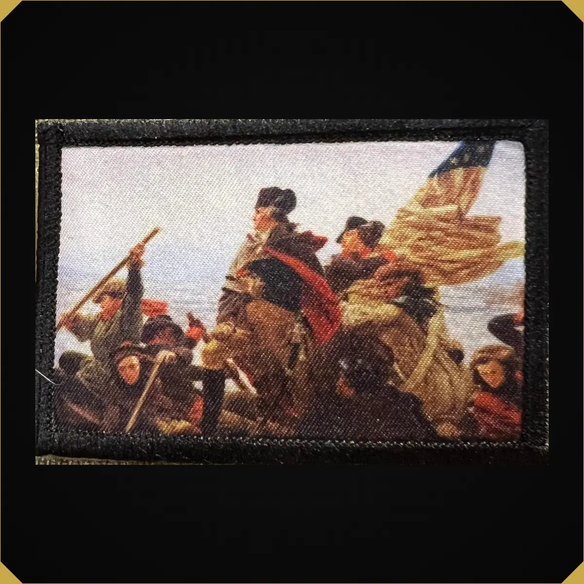 George Washington Crossing The Delaware Morale Patch 1