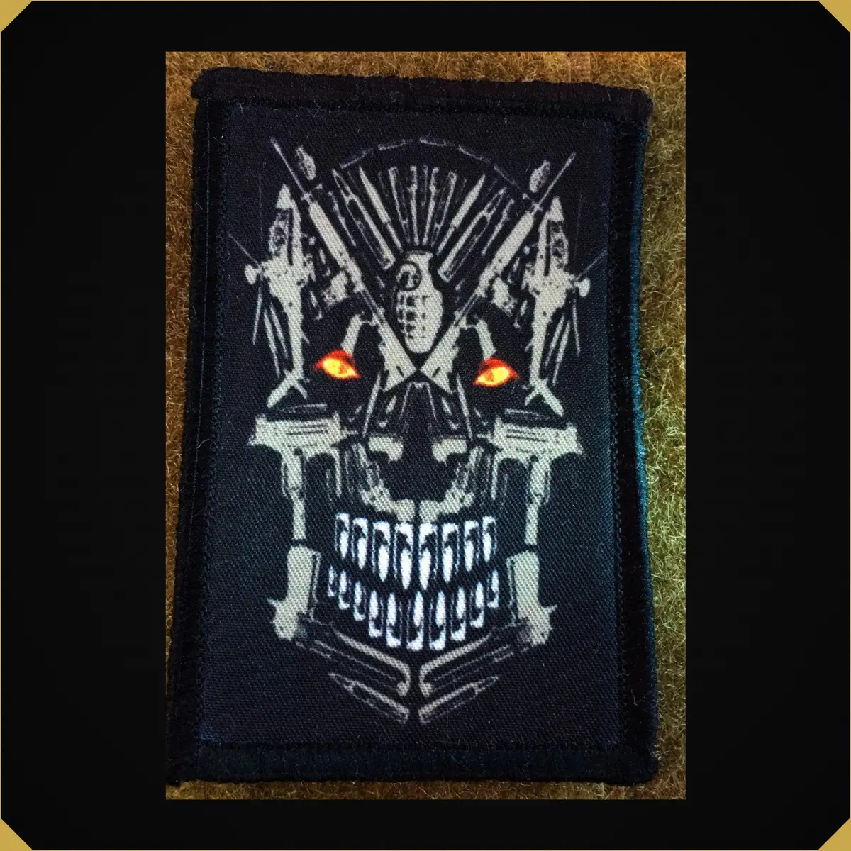 Gun Skull Morale Patch 1
