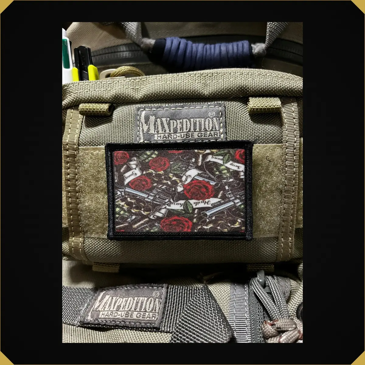 Gun Tattoo Morale Patch 1