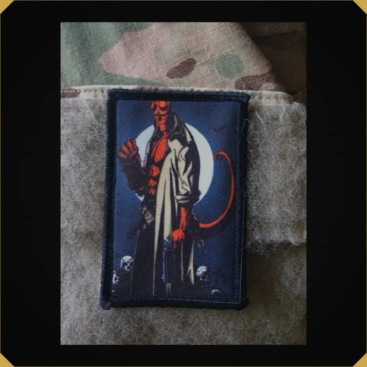 Hellboy Comic Morale Patch 1