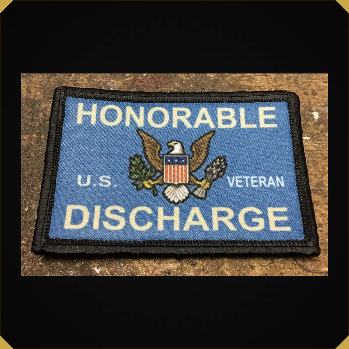 Honorable Discharge Usa Veteran Morale Patch 1