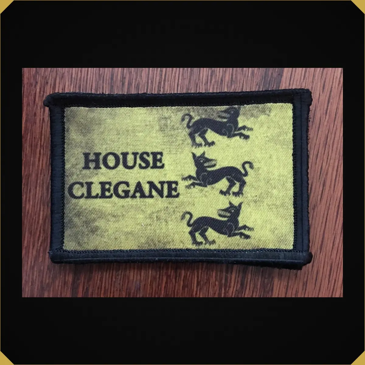 House Clegane Sigil Game Of Thrones Morale Patch 1