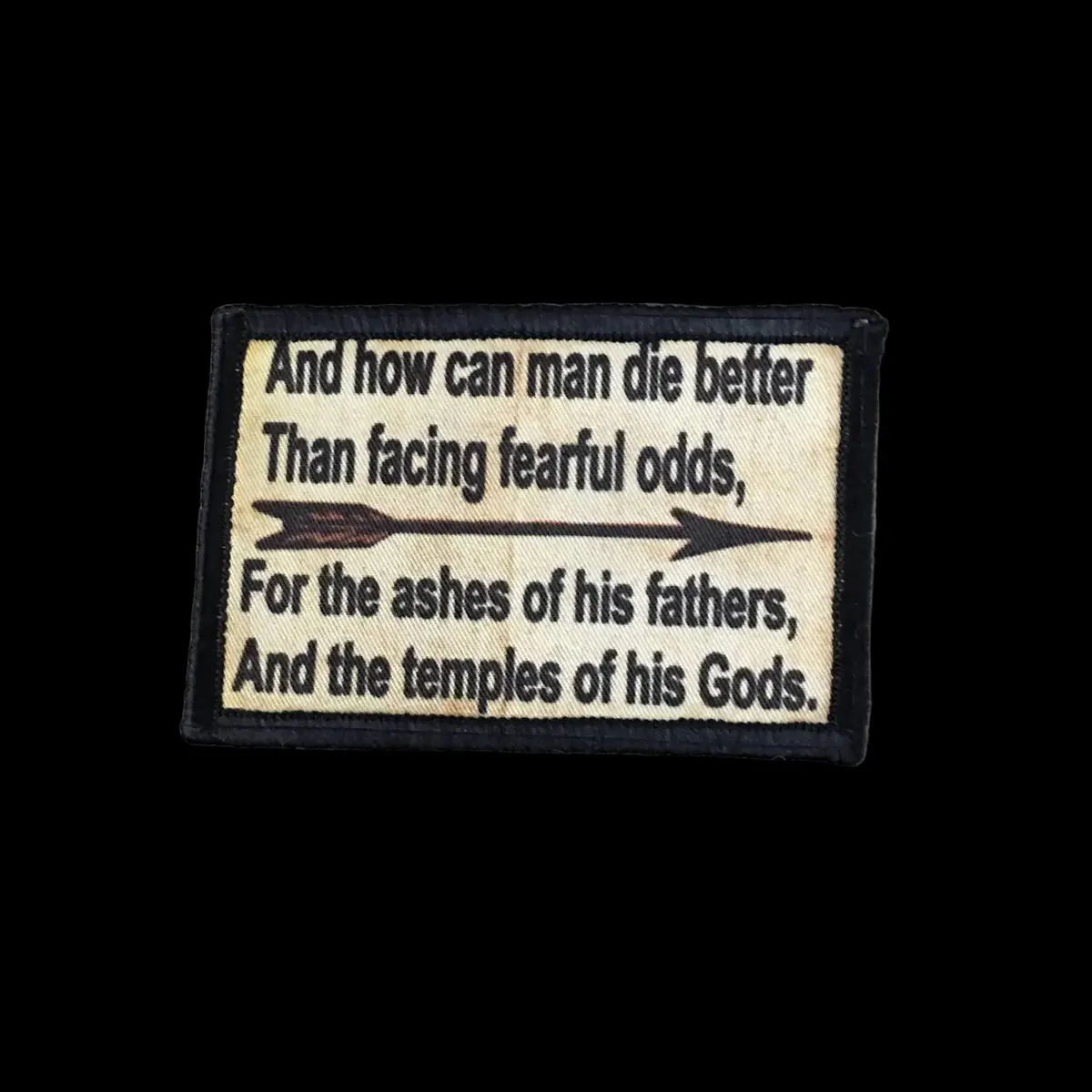 How Can Man Die Better Morale Patch 1