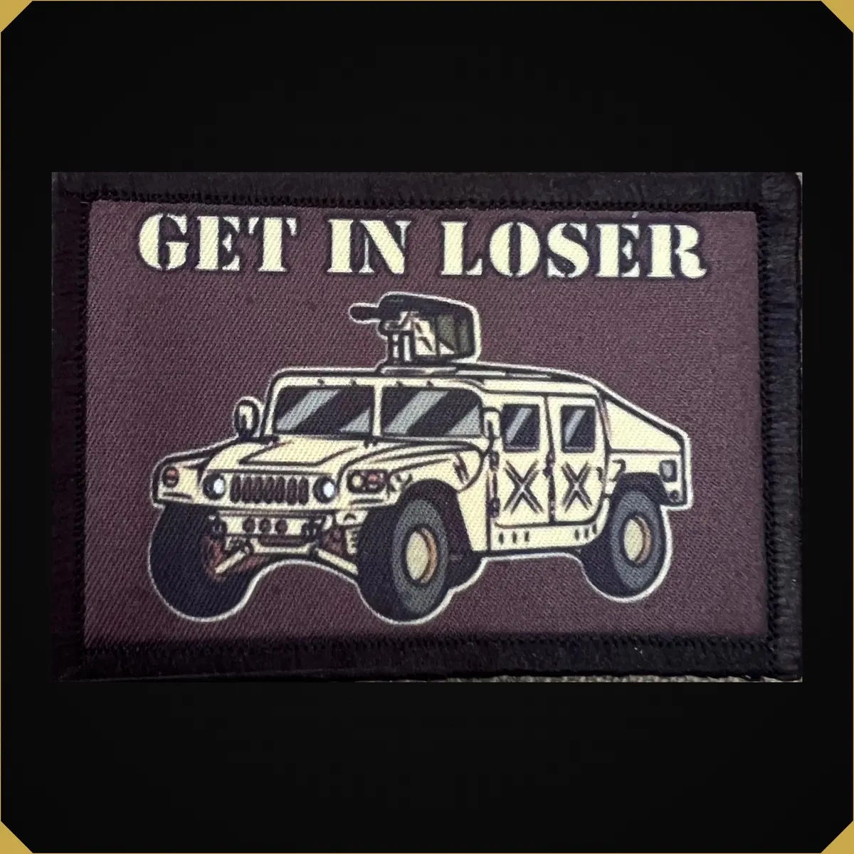 Humvee Get In Loser Morale Patch 1