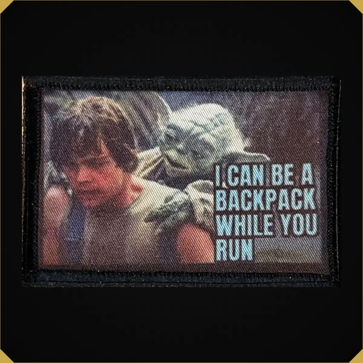I Can Be A Backpack While You Run Star Wars Morale Patch 1