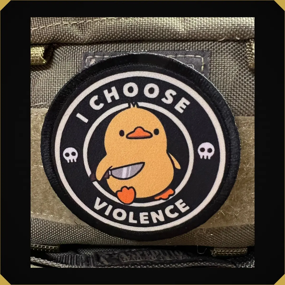 I Choose Violence Morale Patch 1