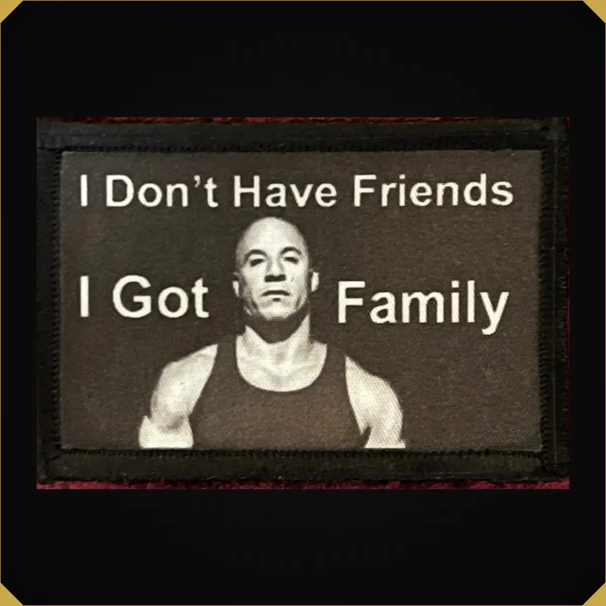Furious 7 I Don't Have Friends. I Got Family Morale Patch 1