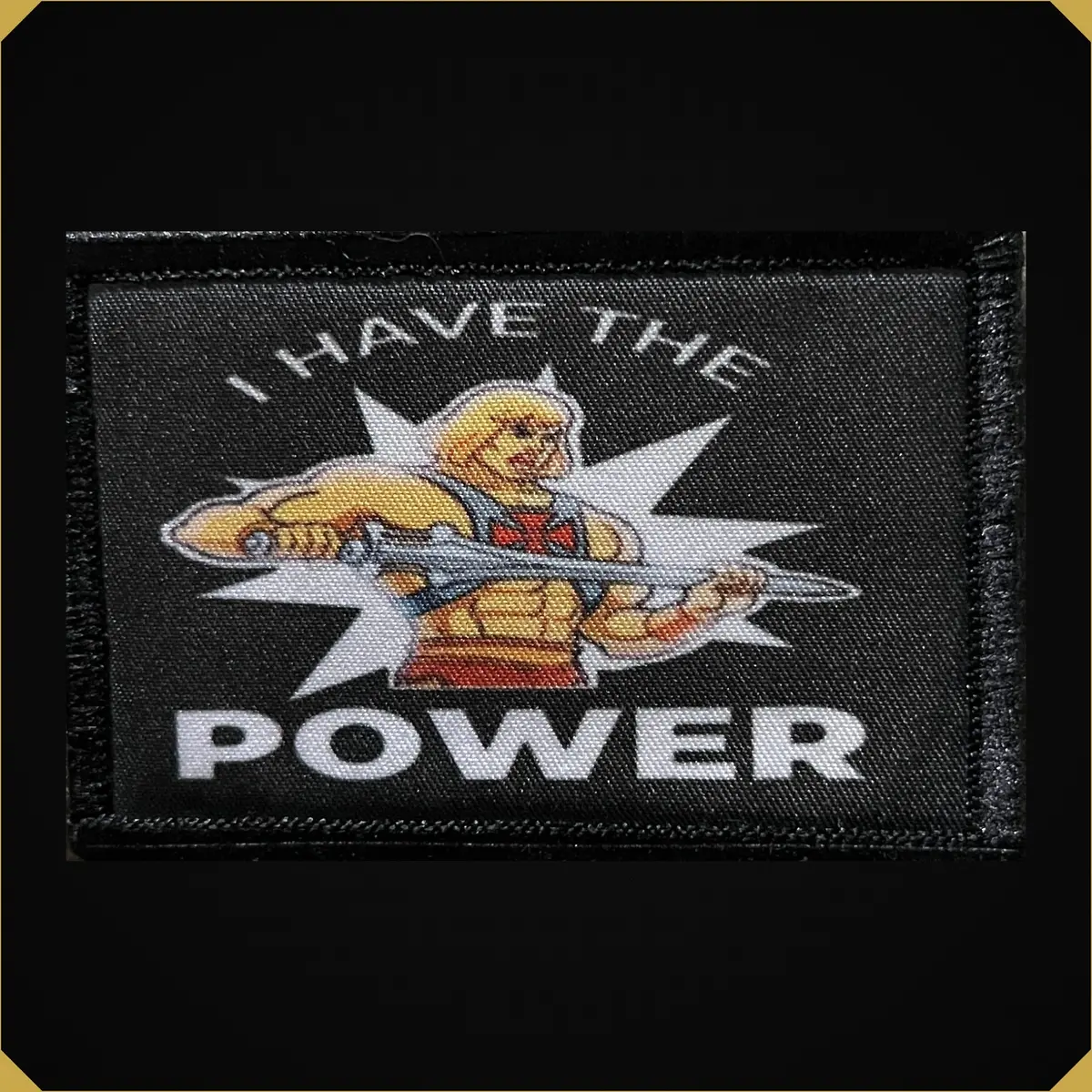 'I Have The Power' 2X3 He-Man / Masters Of The Universe Themed Morale Patch 1