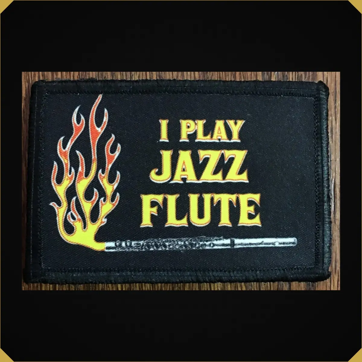I Play Jazz Flute Anchorman Movie Morale Patch 1