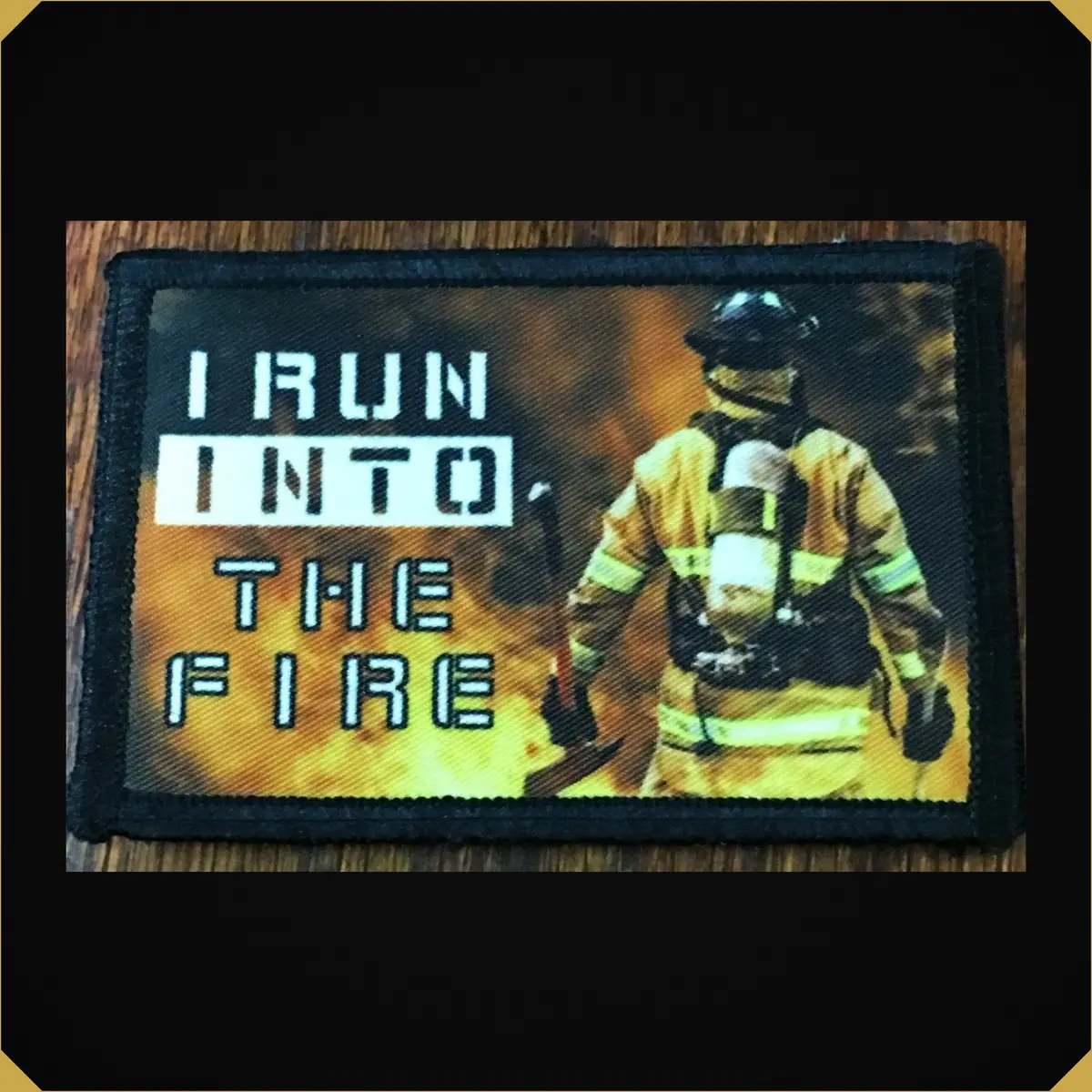 I Run Into The Fire' First Responder Morale Patch 1