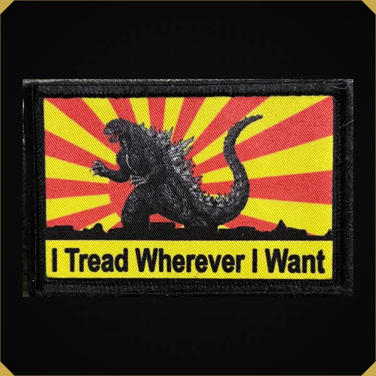 I Tread Wherever I Want Godzilla Morale Patch 1