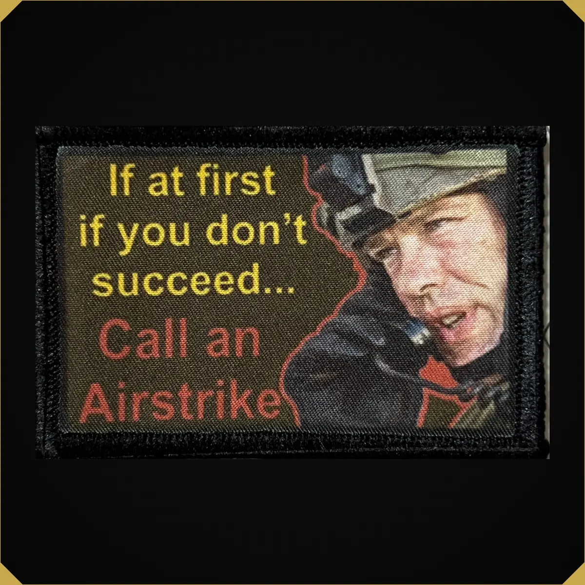 If You Don't Succeed... Call An Airstrike Morale Patch 1