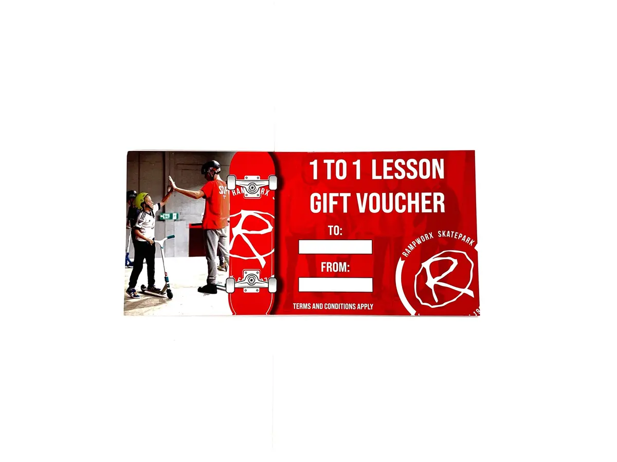 Rampworx 1 To 1 Lesson Gift Voucher 1