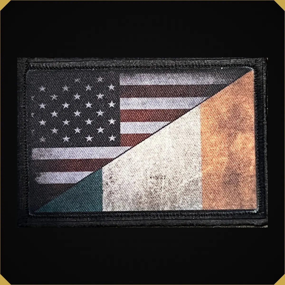 Ireland Usa Flag Morale Patch 1