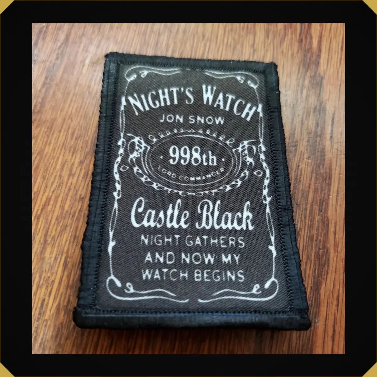 Nights Watch Jack Daniels Morale Patch 1