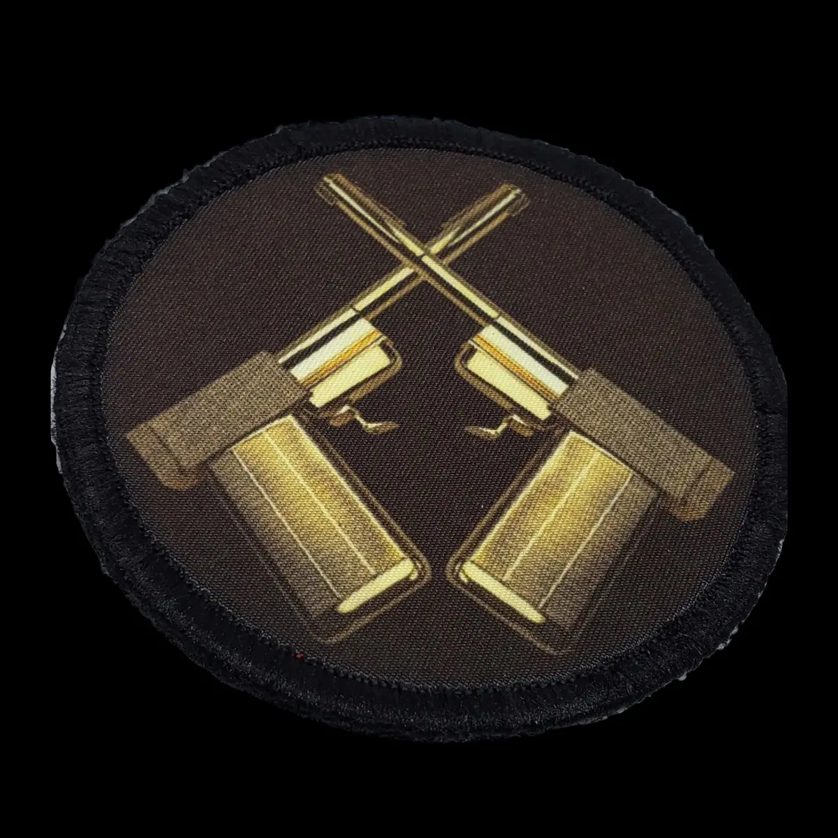 James Bond Golden Gun 3" Circle Morale Patch 1