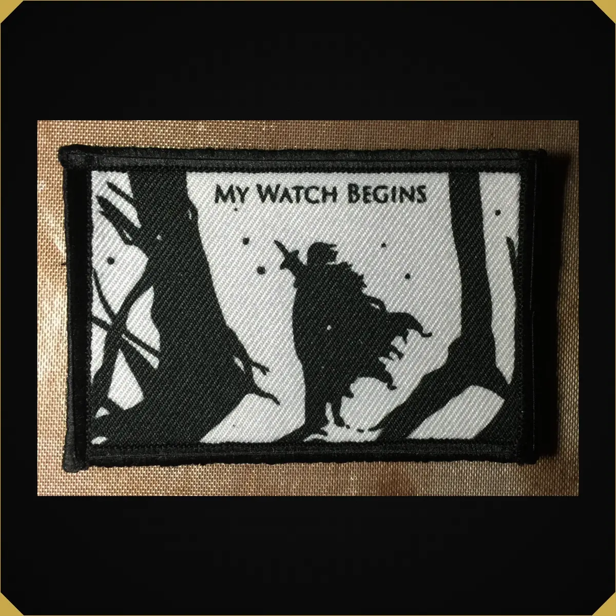 Jon Snow "My Watch Begins" Game Of Thrones Morale Patch 1